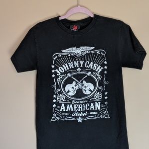 Johnney Cash graphic band tee